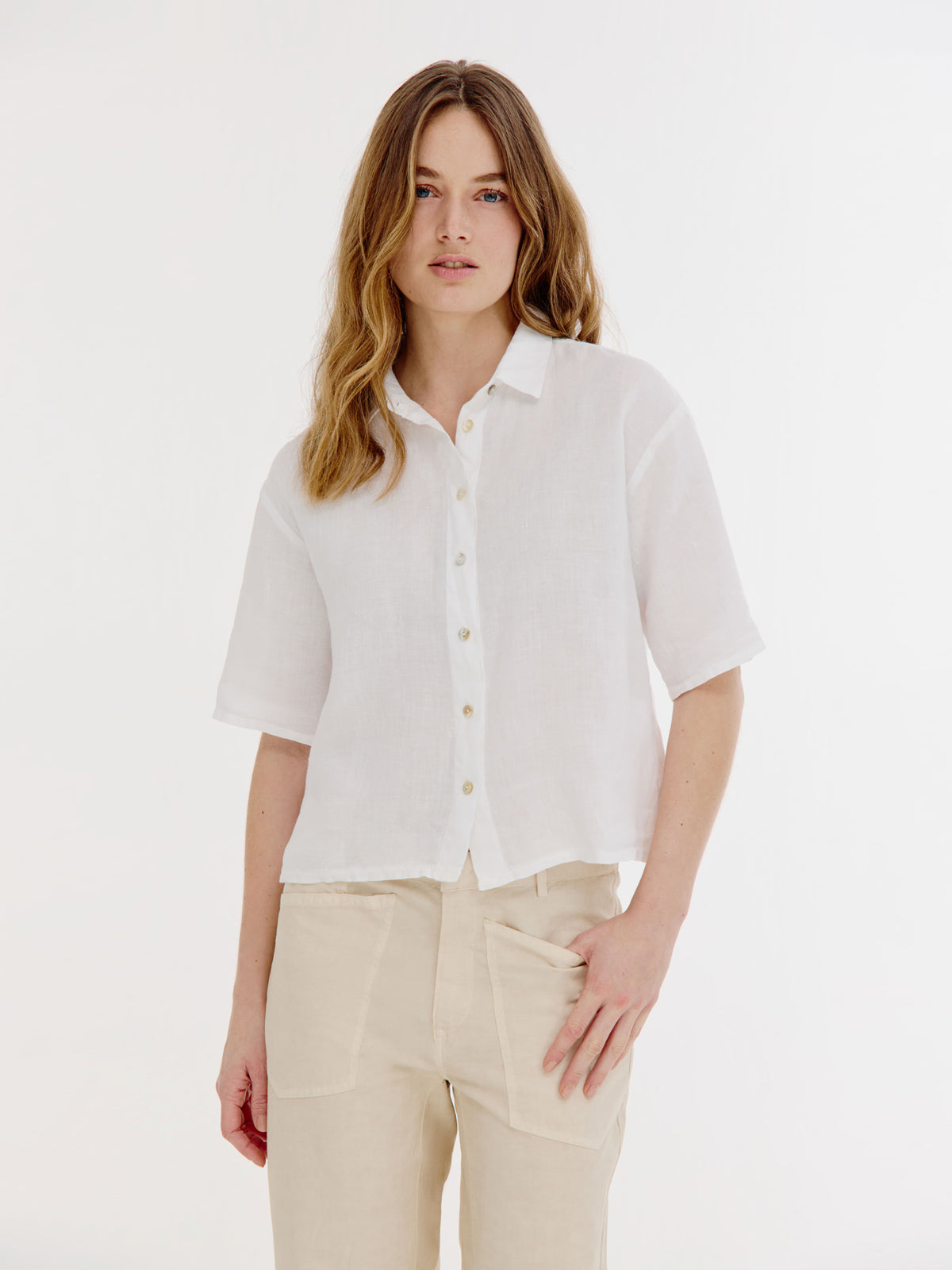 Bertha Blouse | White