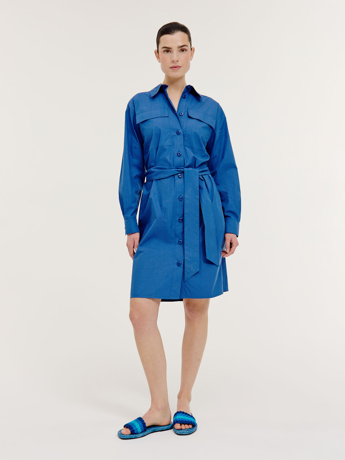 Brien Dress | Indigo