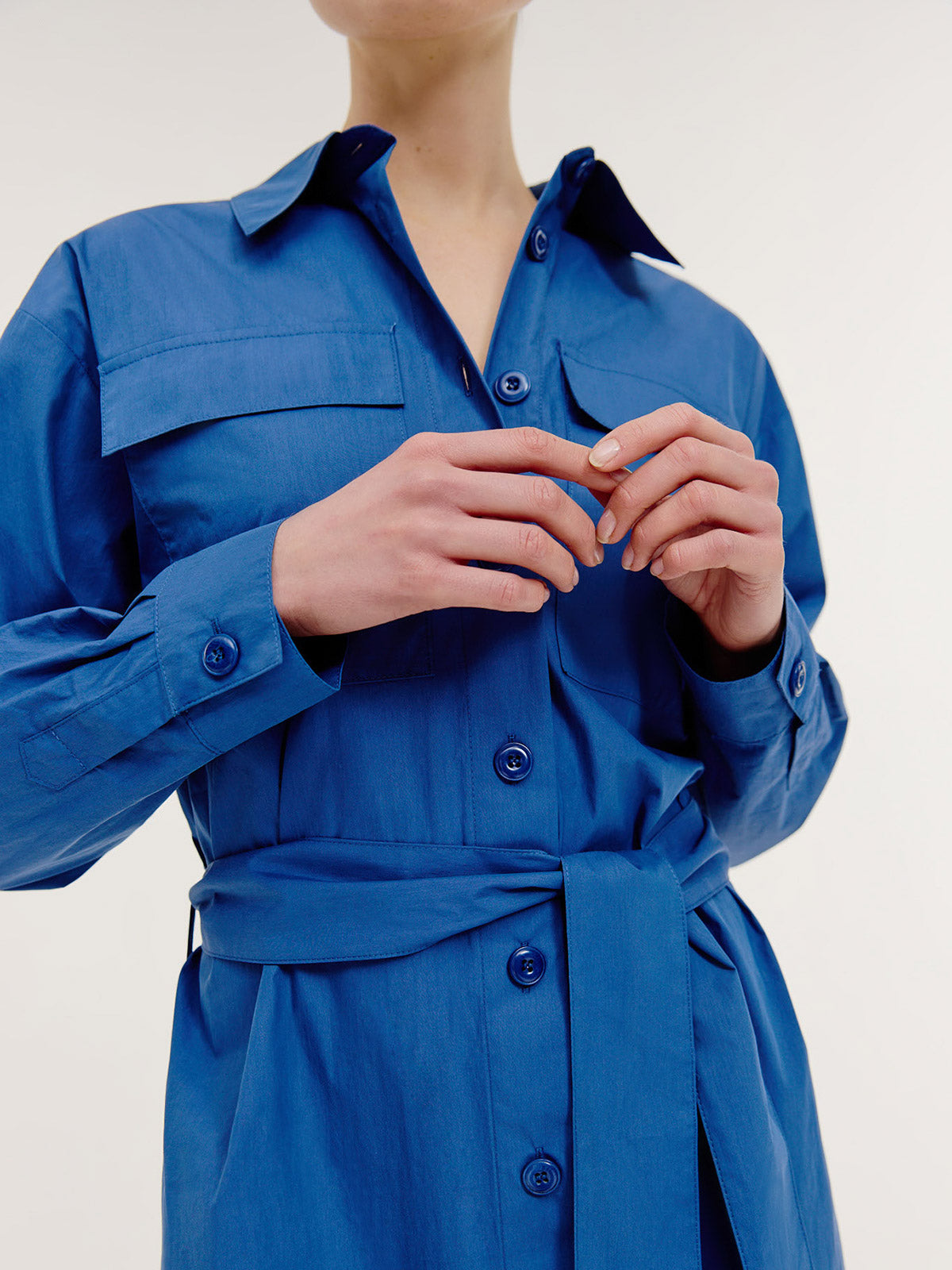 Brien Dress | Indigo