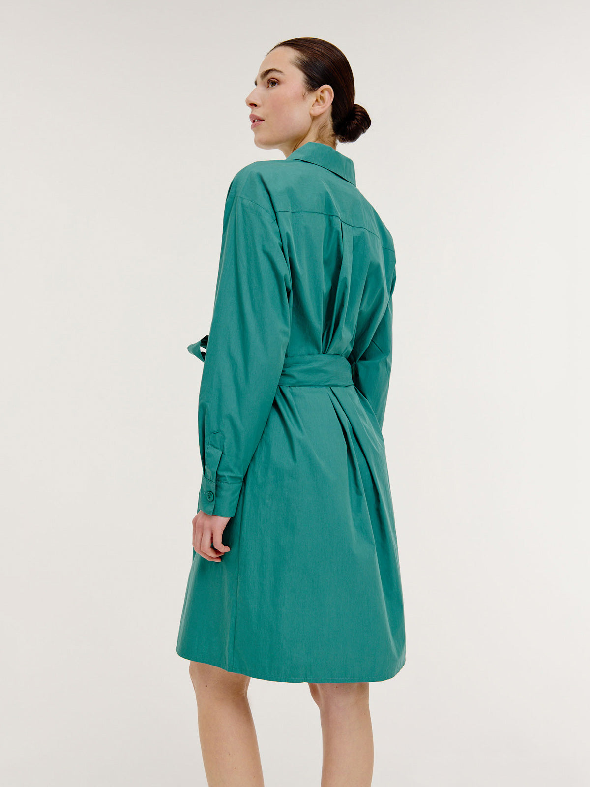 Brien Dress | Dark Green