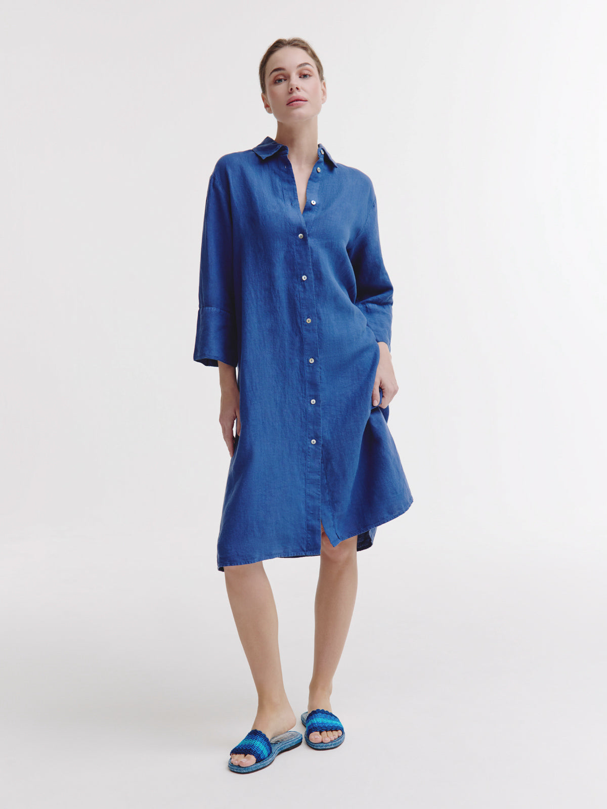 Bailyn Dress | Indigo