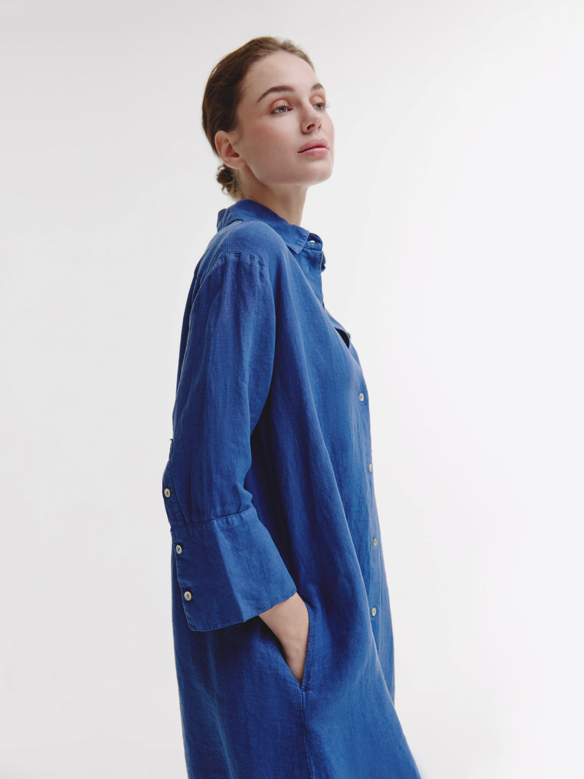 Bailyn Dress | Indigo