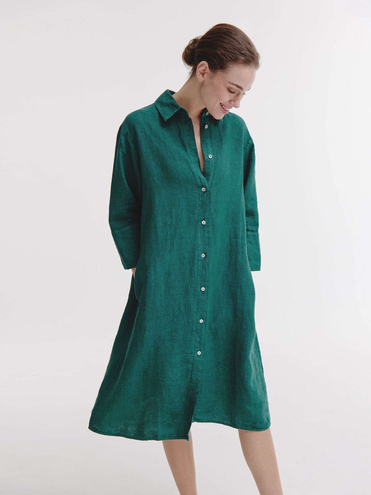 Bailyn Dress | Dark Green