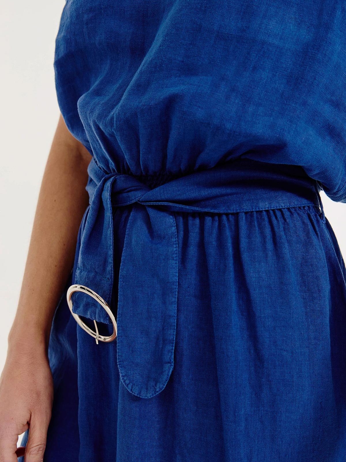 Blayze Dress – Linen Dress with Belt