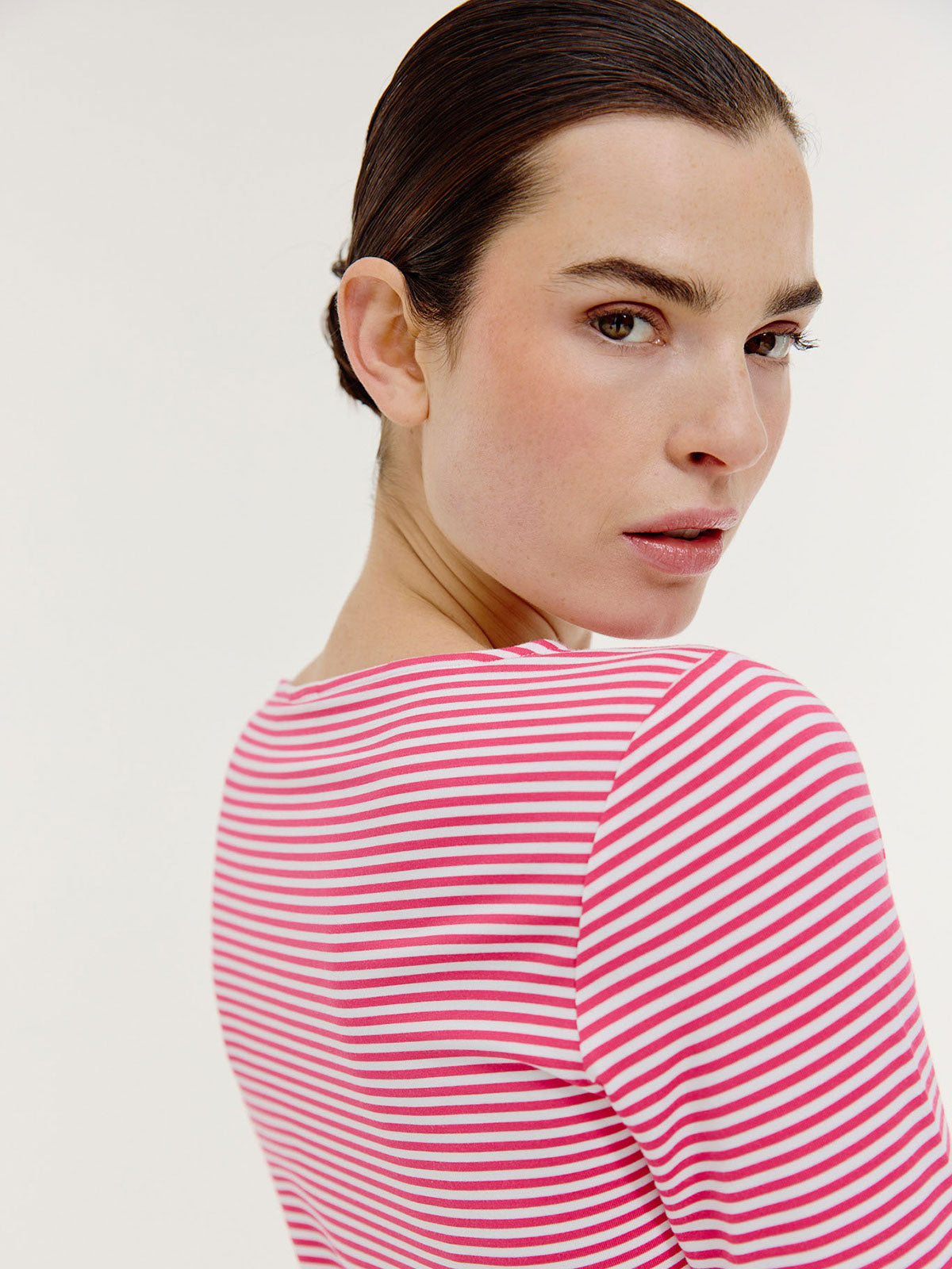 Brit T-shirt | Framboos