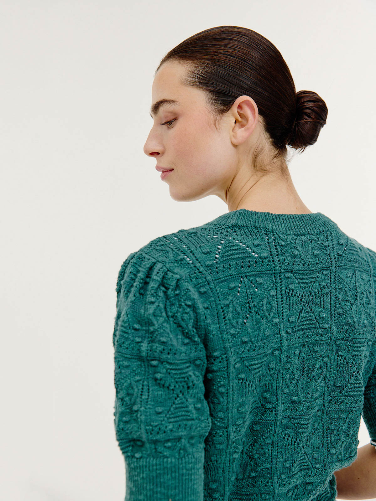Dieuwertje Sweater | Dark Green