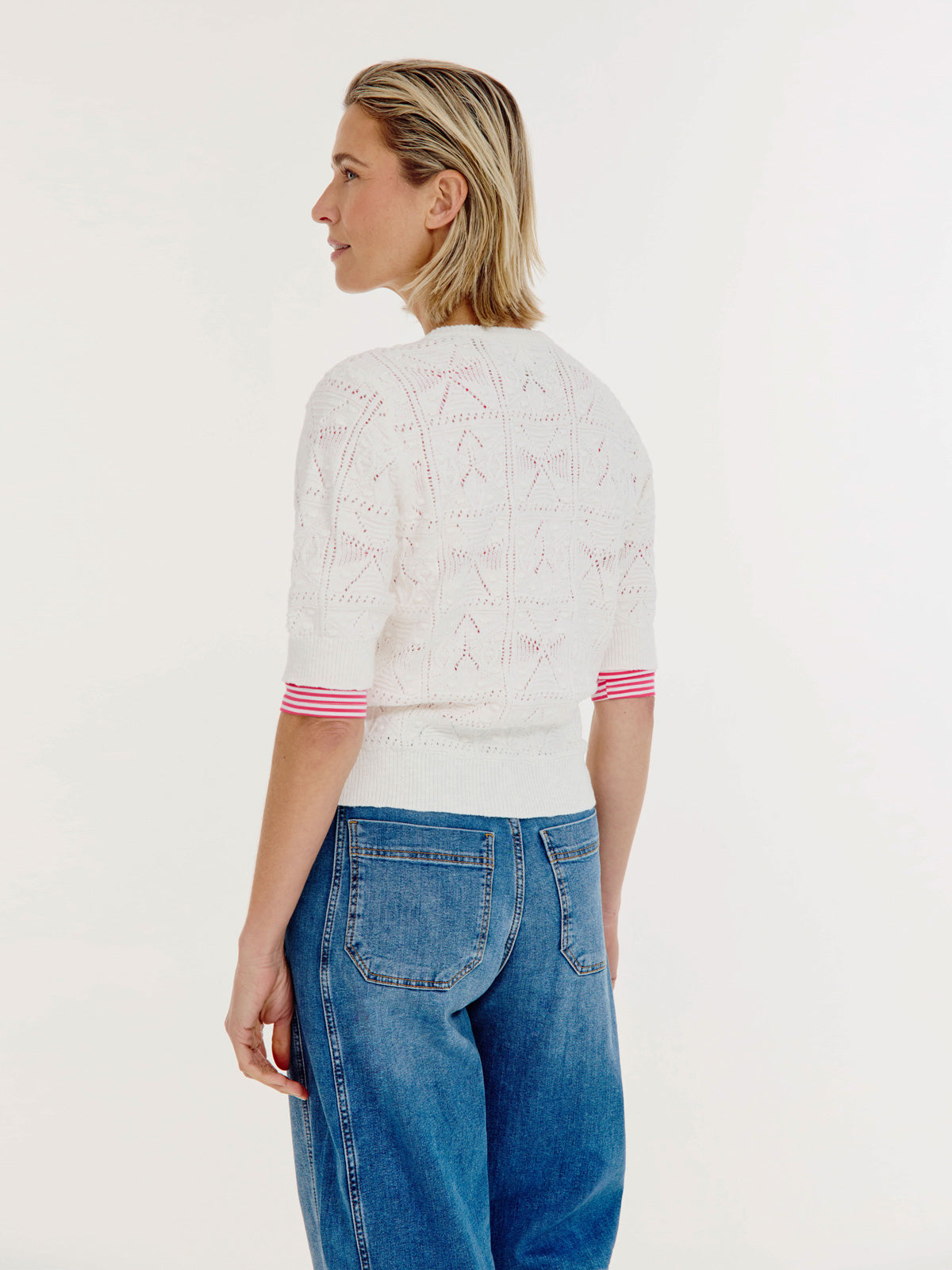 Beau Cardigan | White