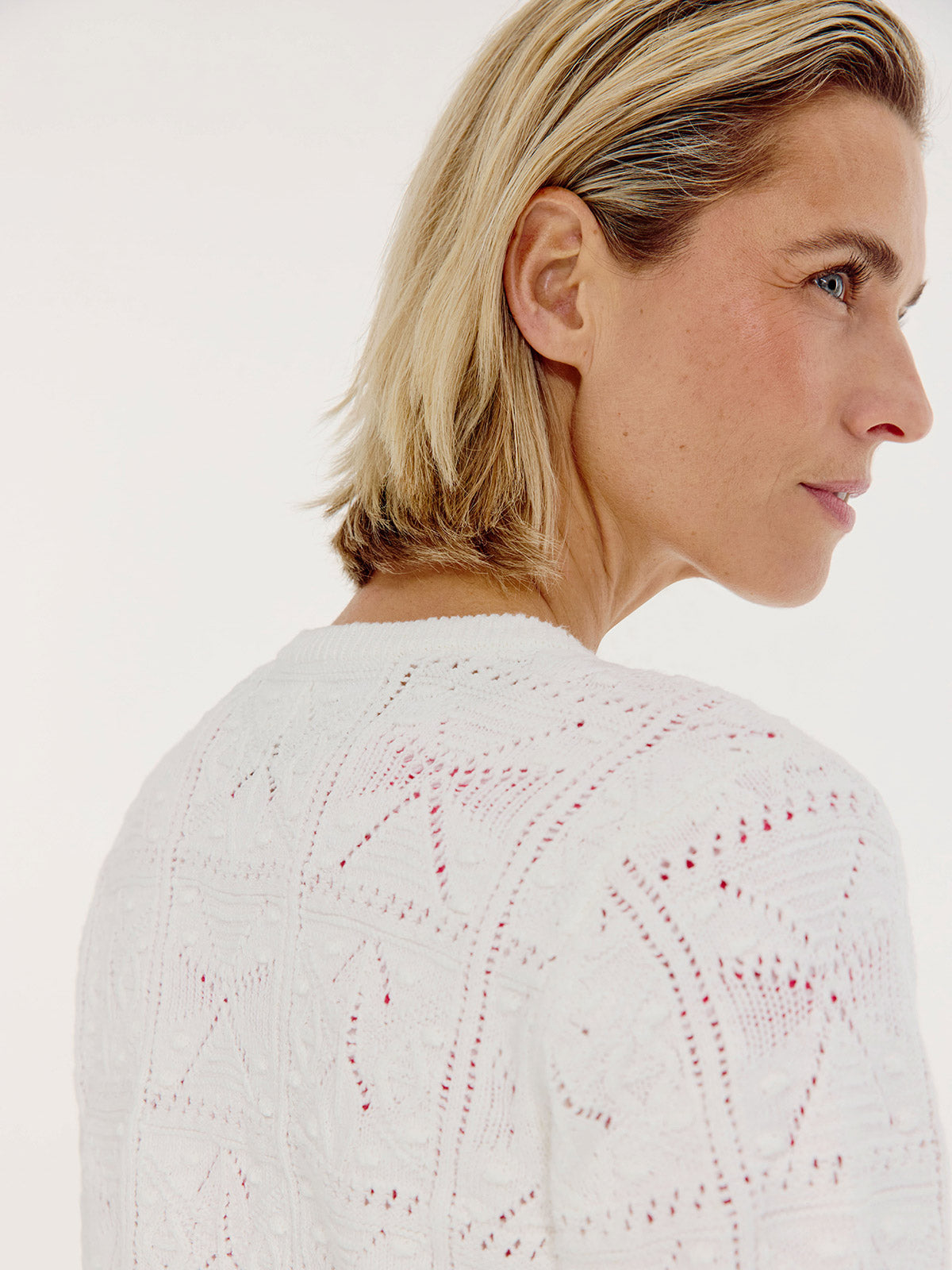 Beau Cardigan | White