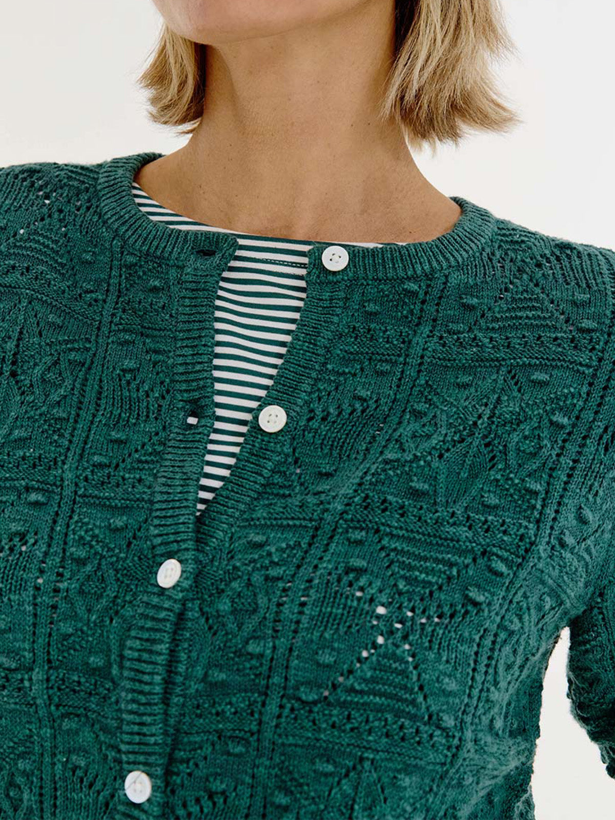 Beau Cardigan | Dark Green