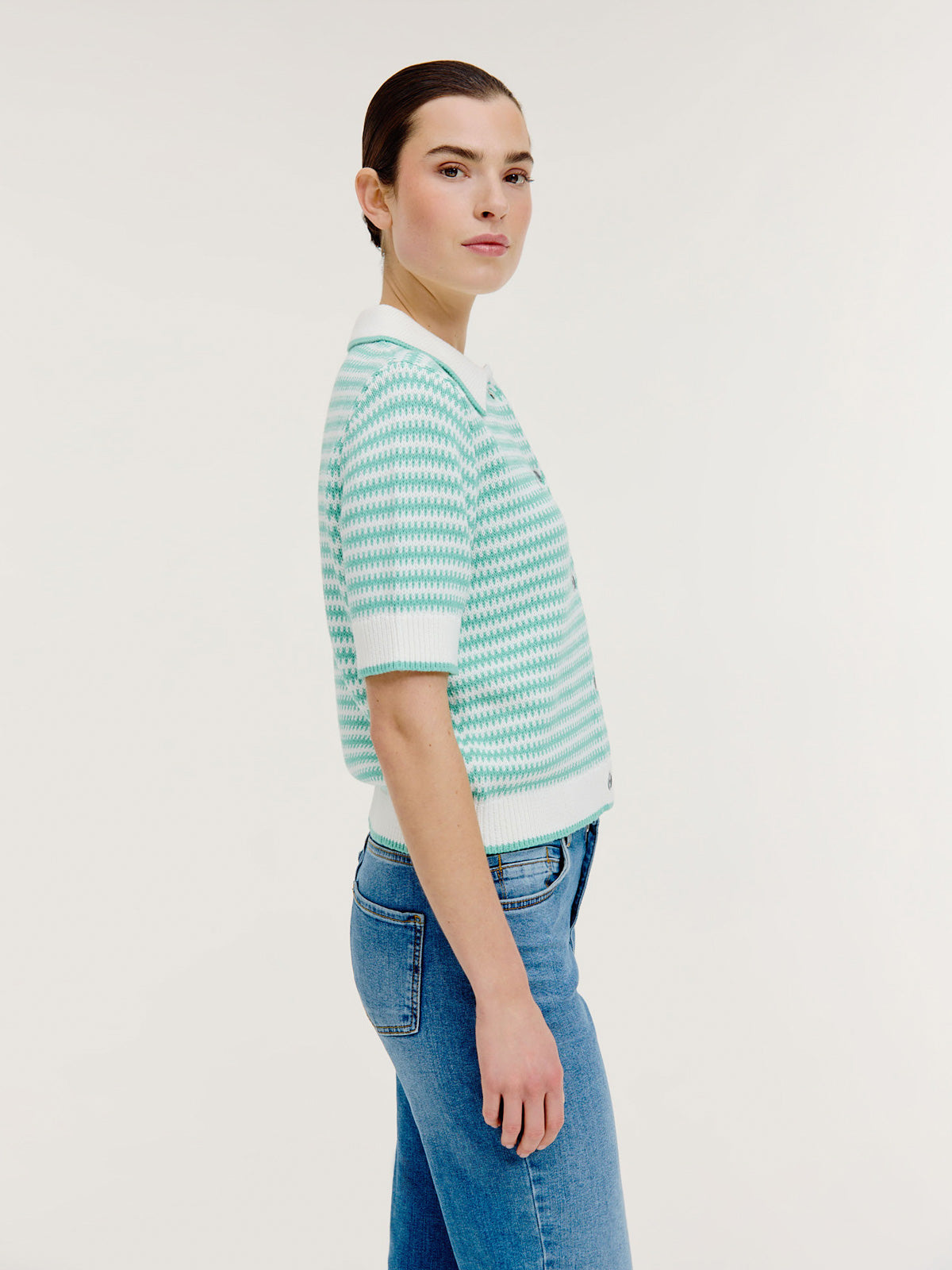 Basha Cardigan | Wasabi Green