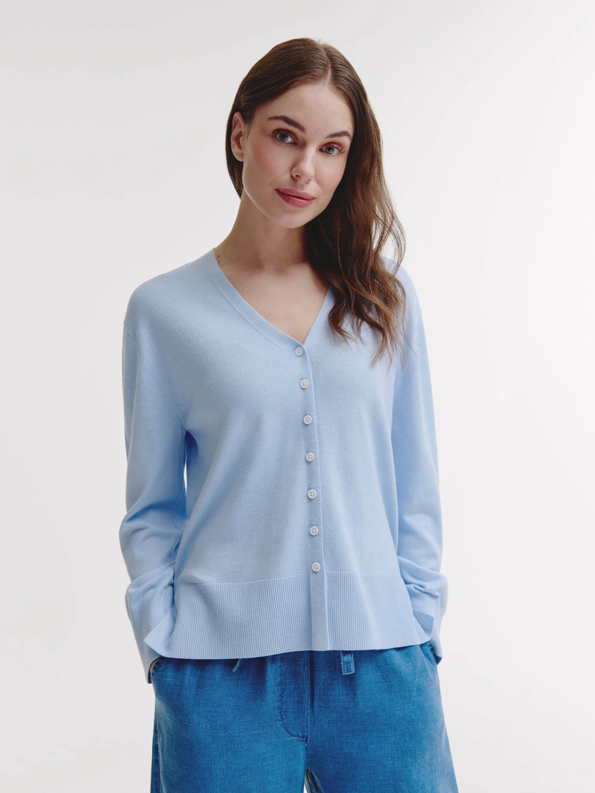 Berco Cardigan | Light Blue