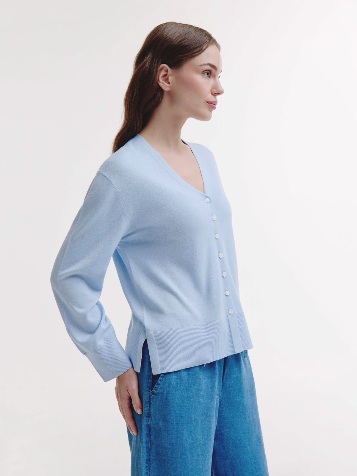 Berco Cardigan | Light Blue