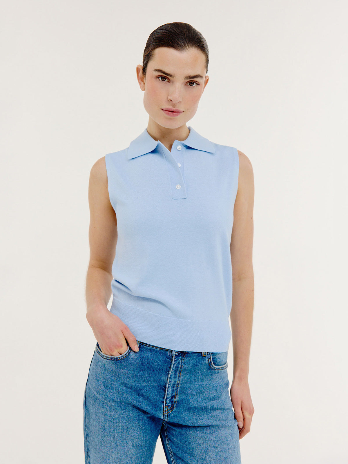 Birol Sweater | Light Blue