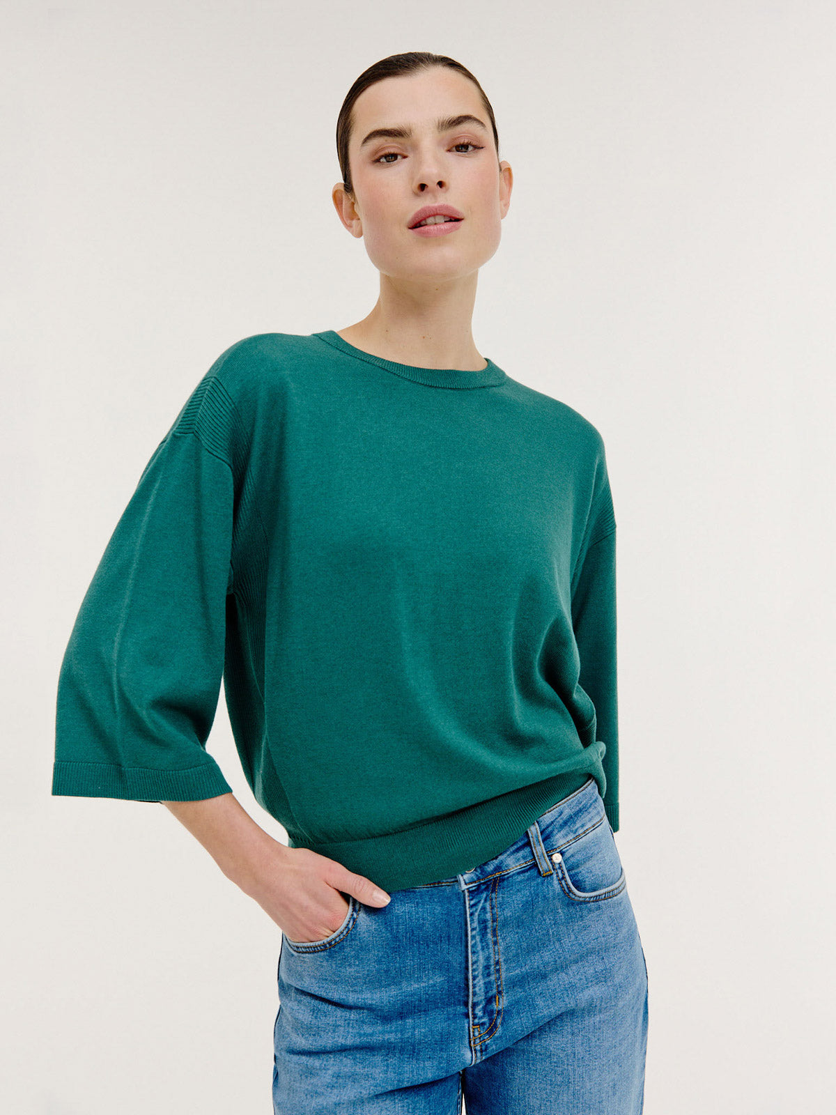 Janou sweater | Dark Green