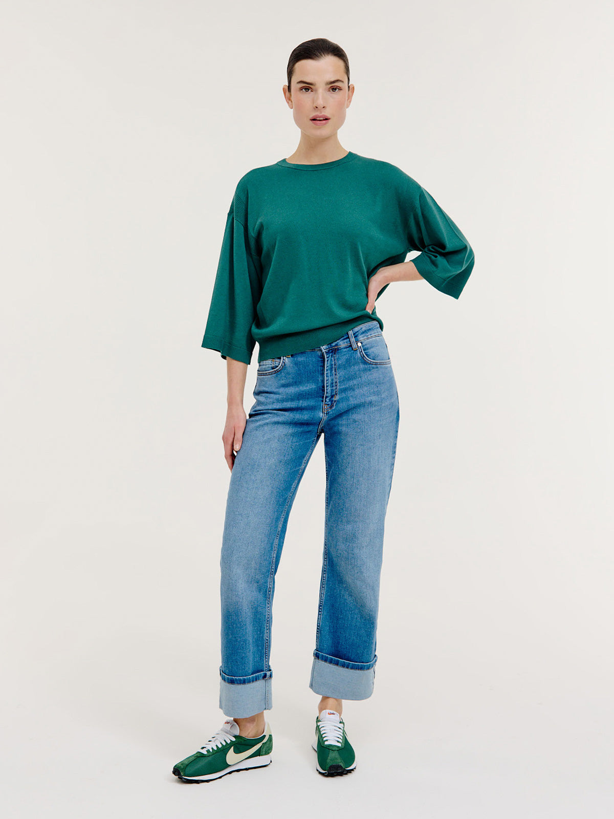 Janou sweater | Dark Green