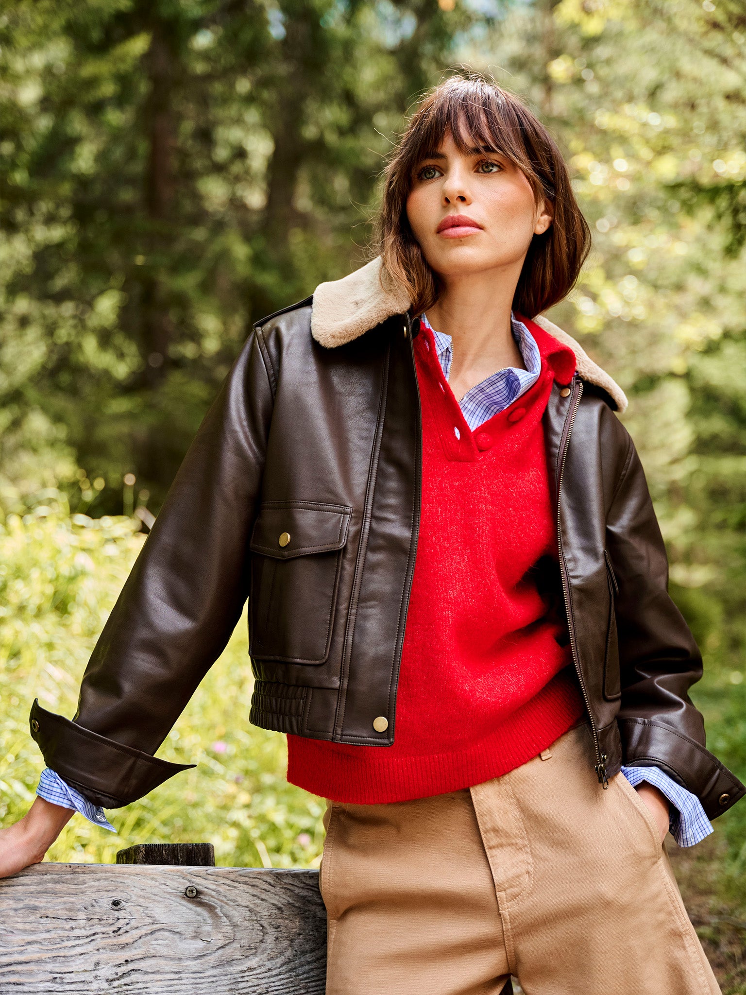 Calvin Jacket | Brown