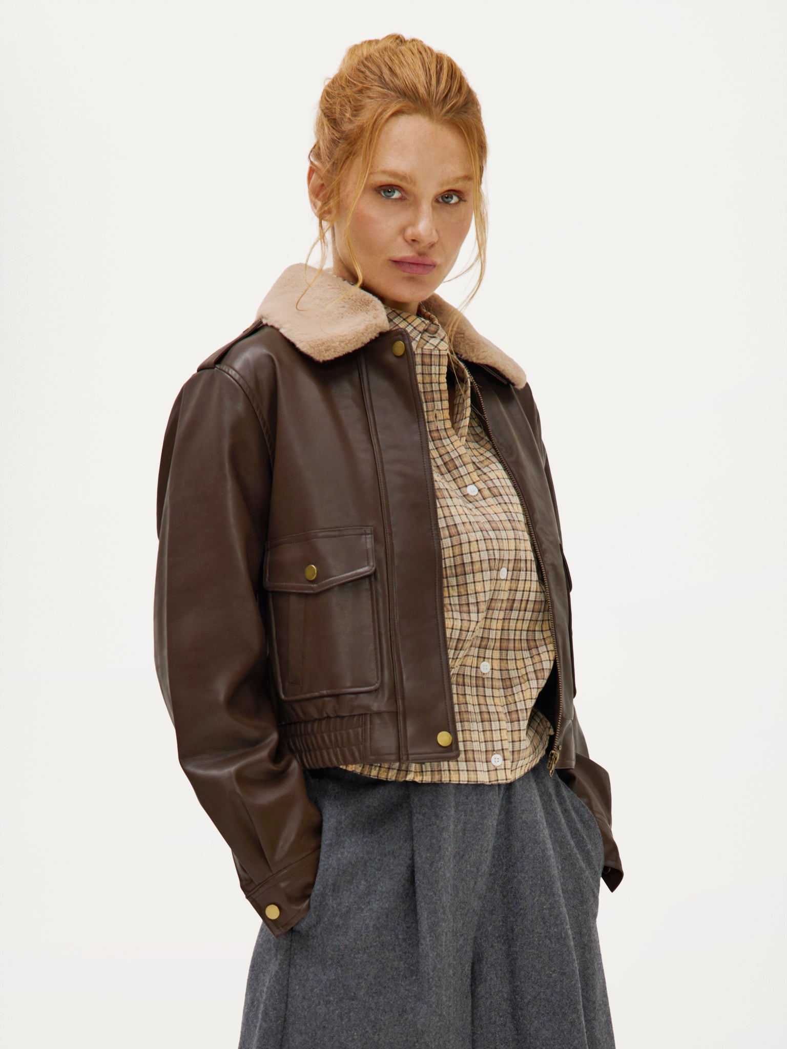 Calvin Jacket | Brown