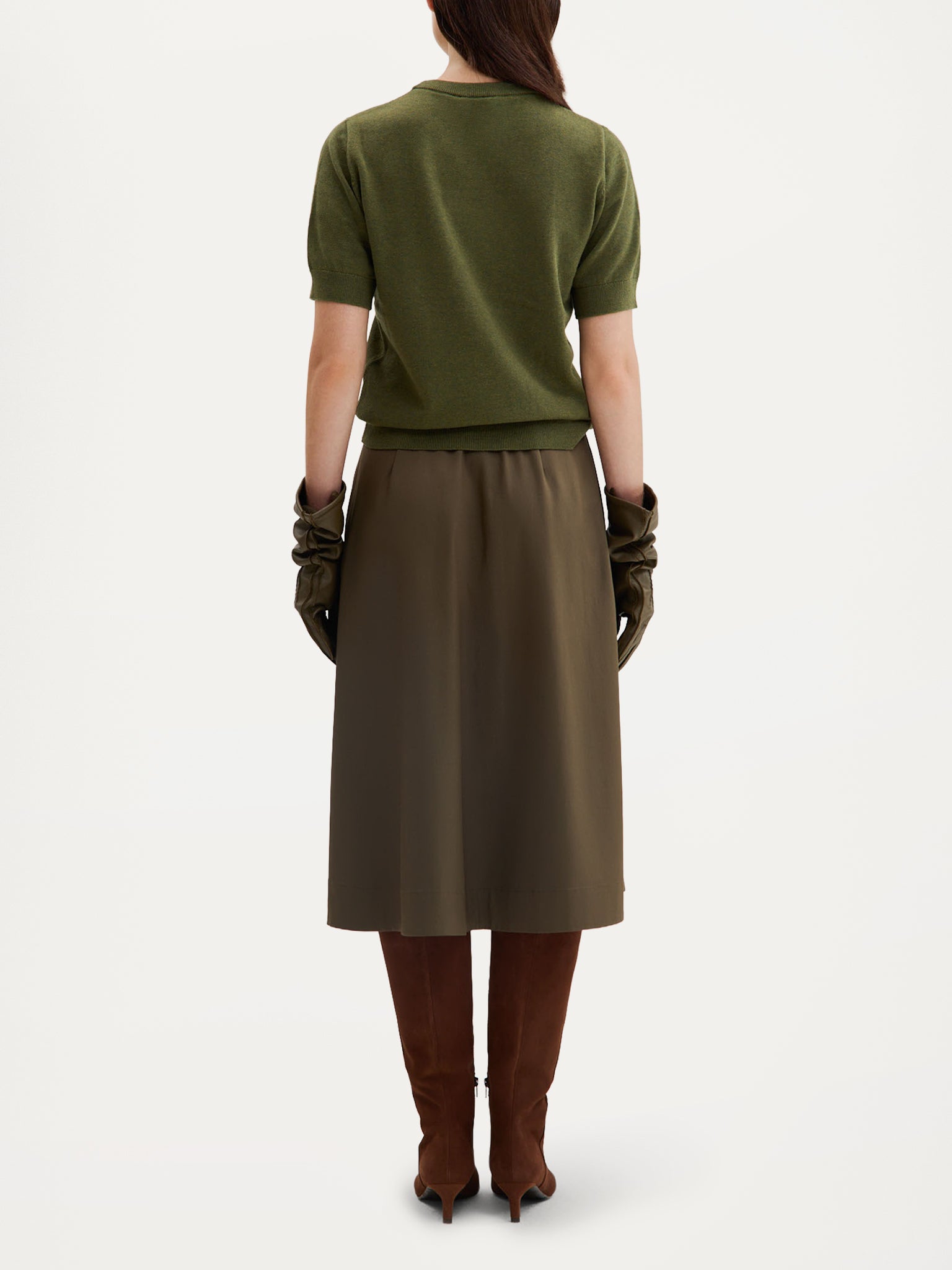 Cassie Skirt | Moss Green