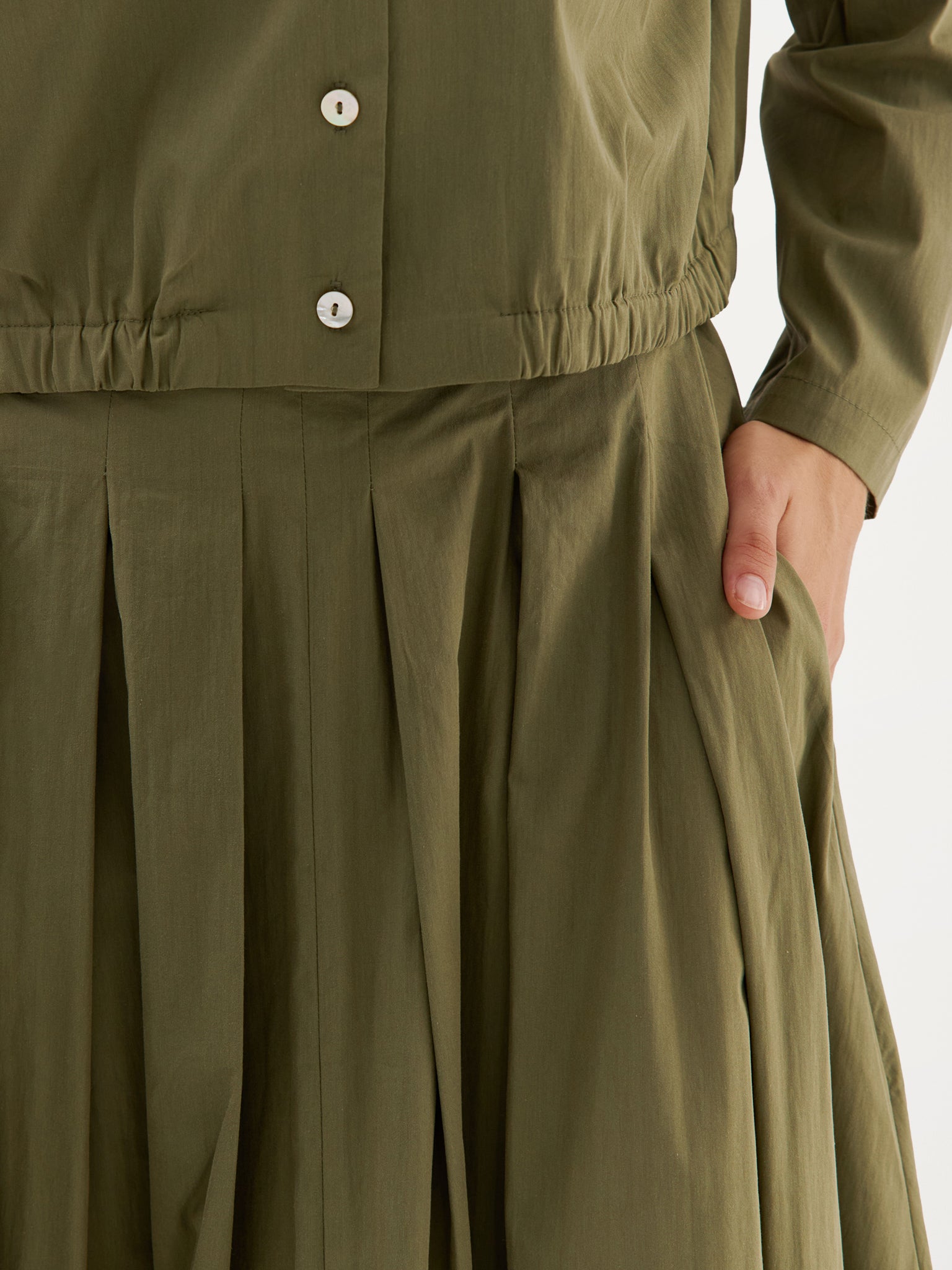 Blume Skirt | Moss Green