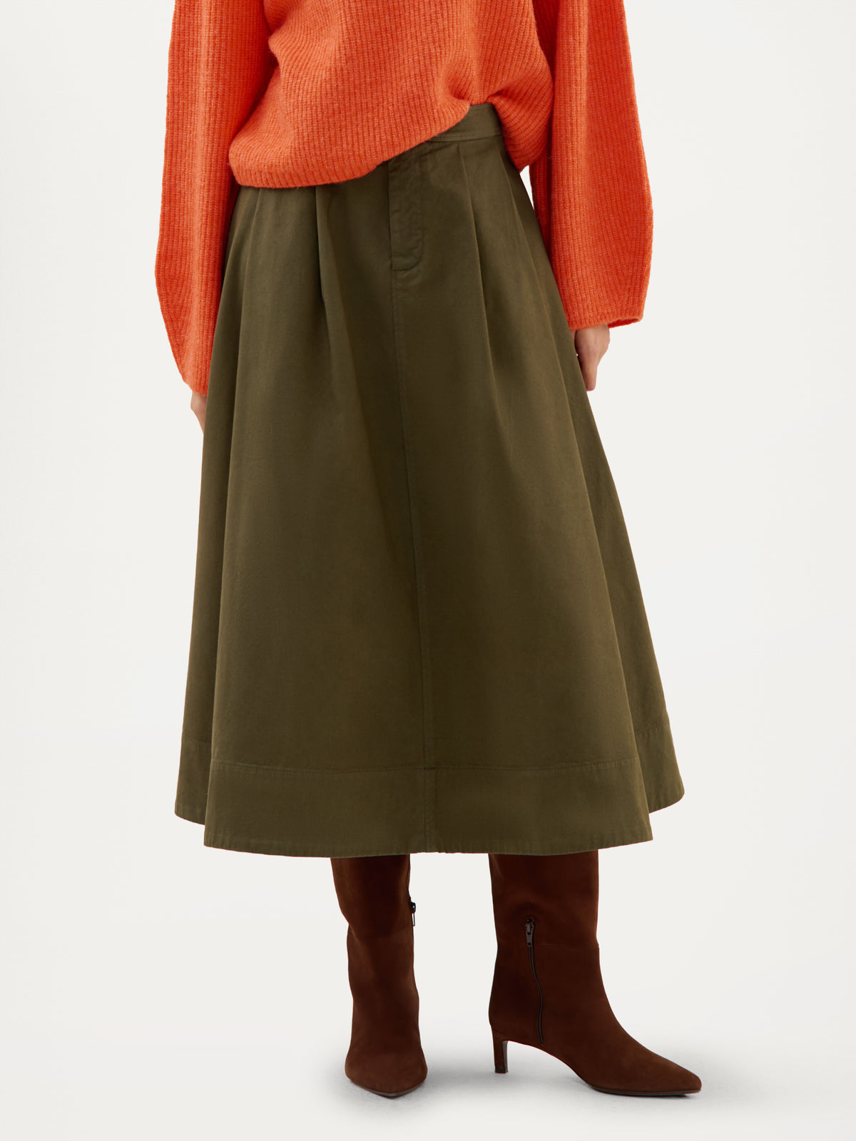 Bobby Skirt | Moss Green