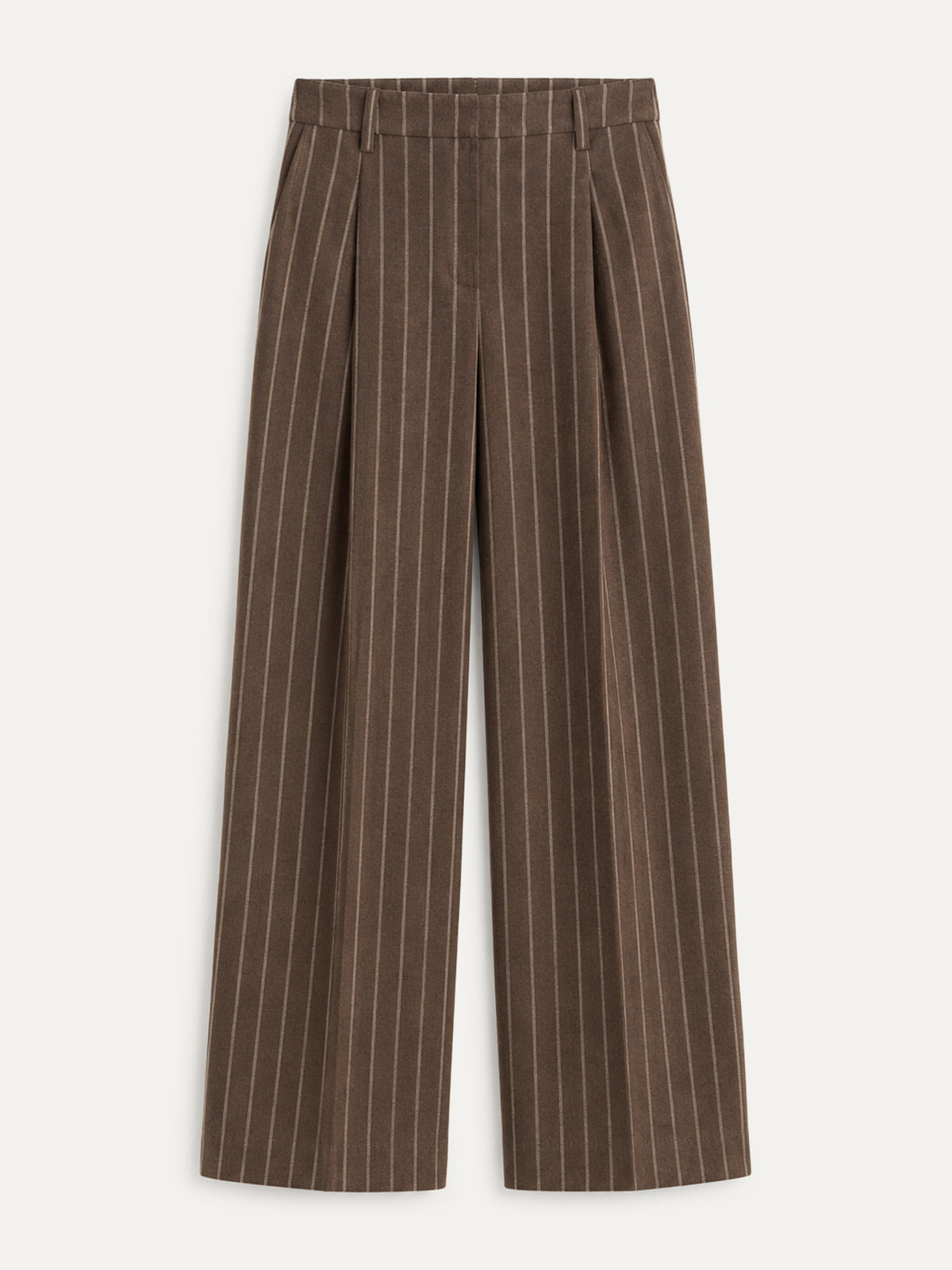 Clio Pant | Brown stripe