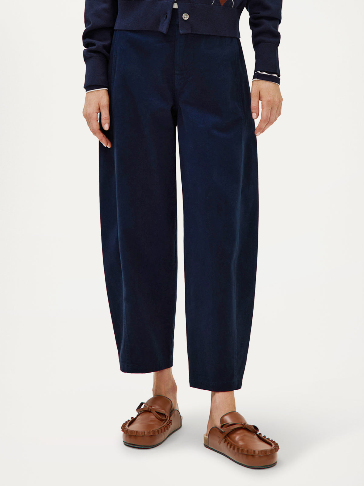 Basile Pant | Navy