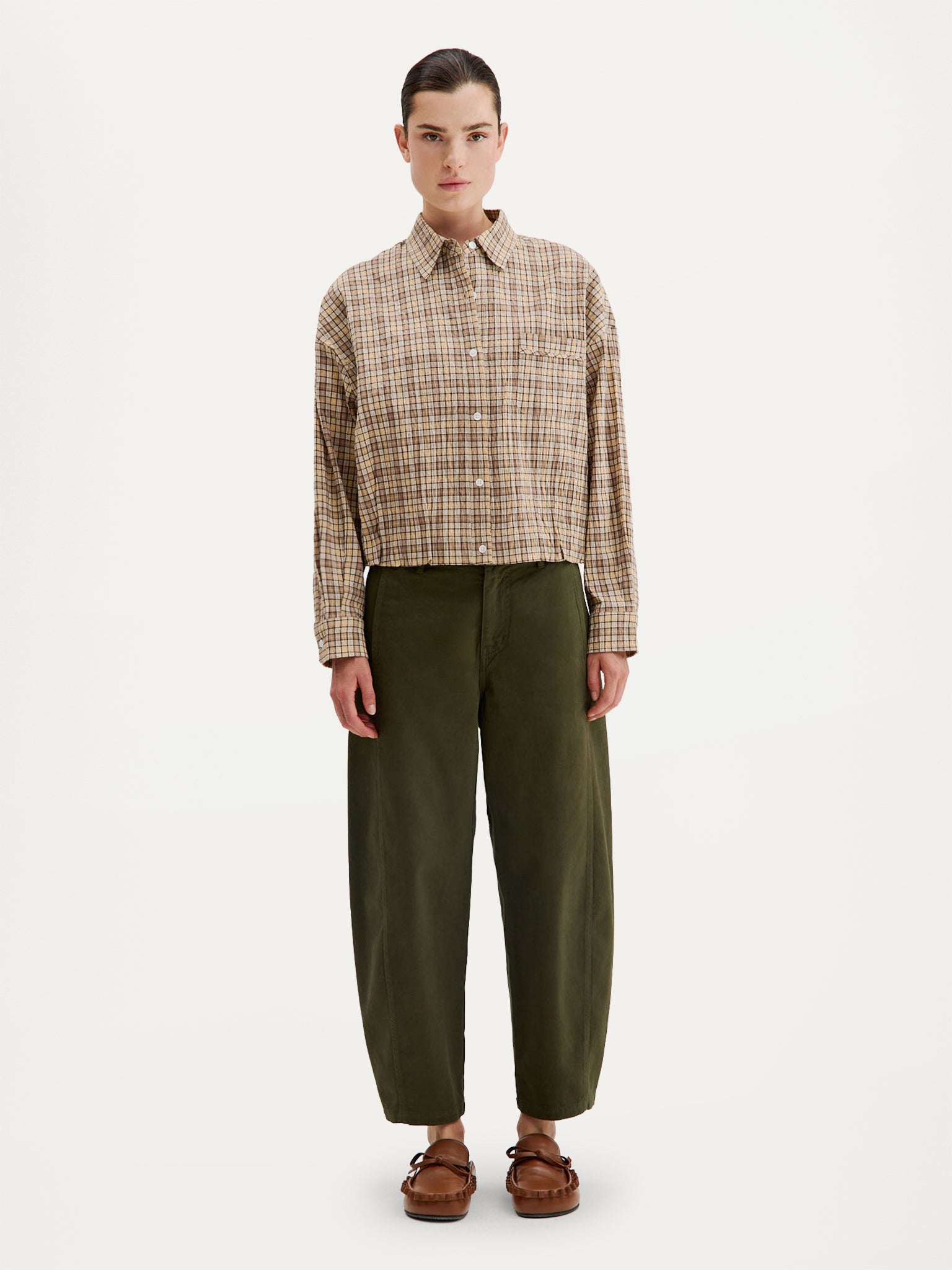 Basile Pant | Moss Green