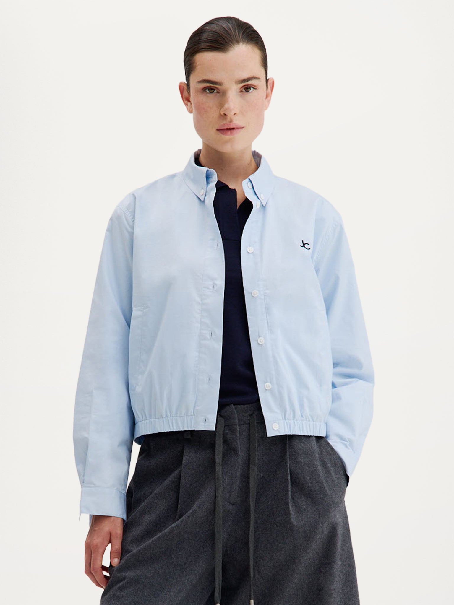 Chelsey Blouse | Light Blue