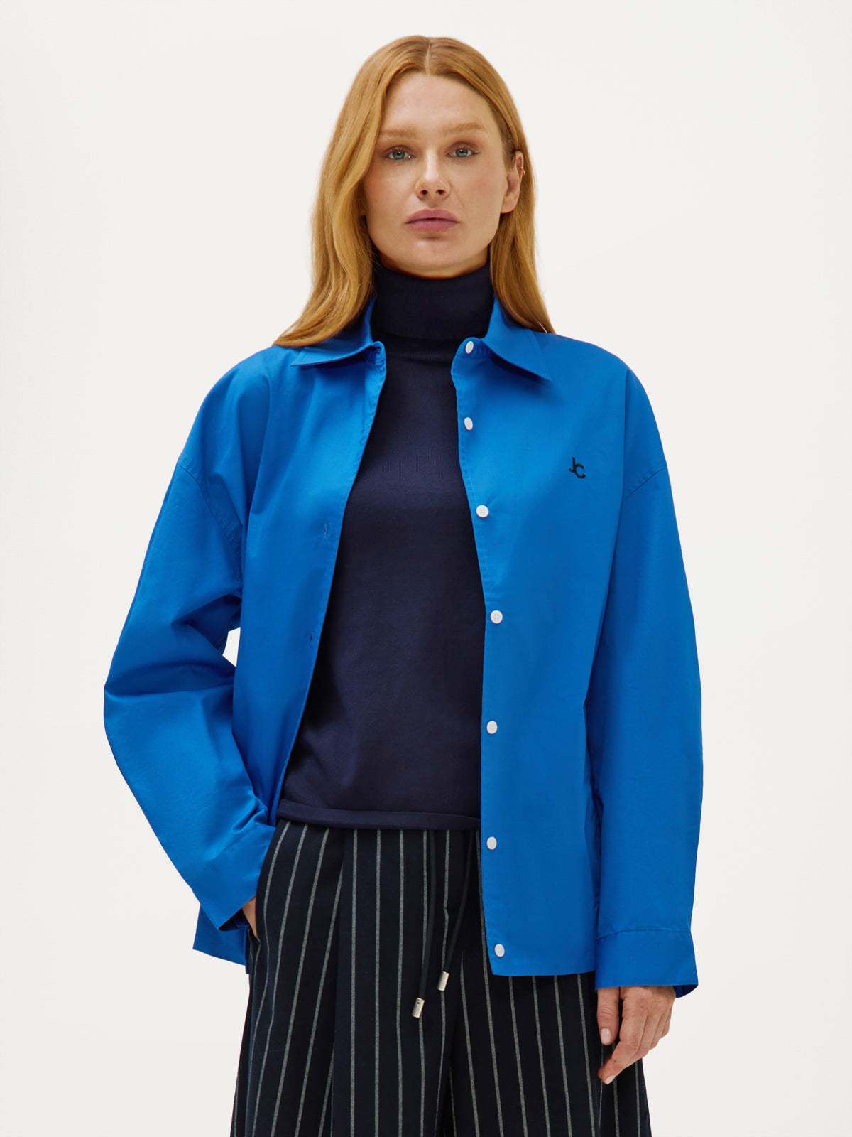 Cleo Blouse | Royal Blue