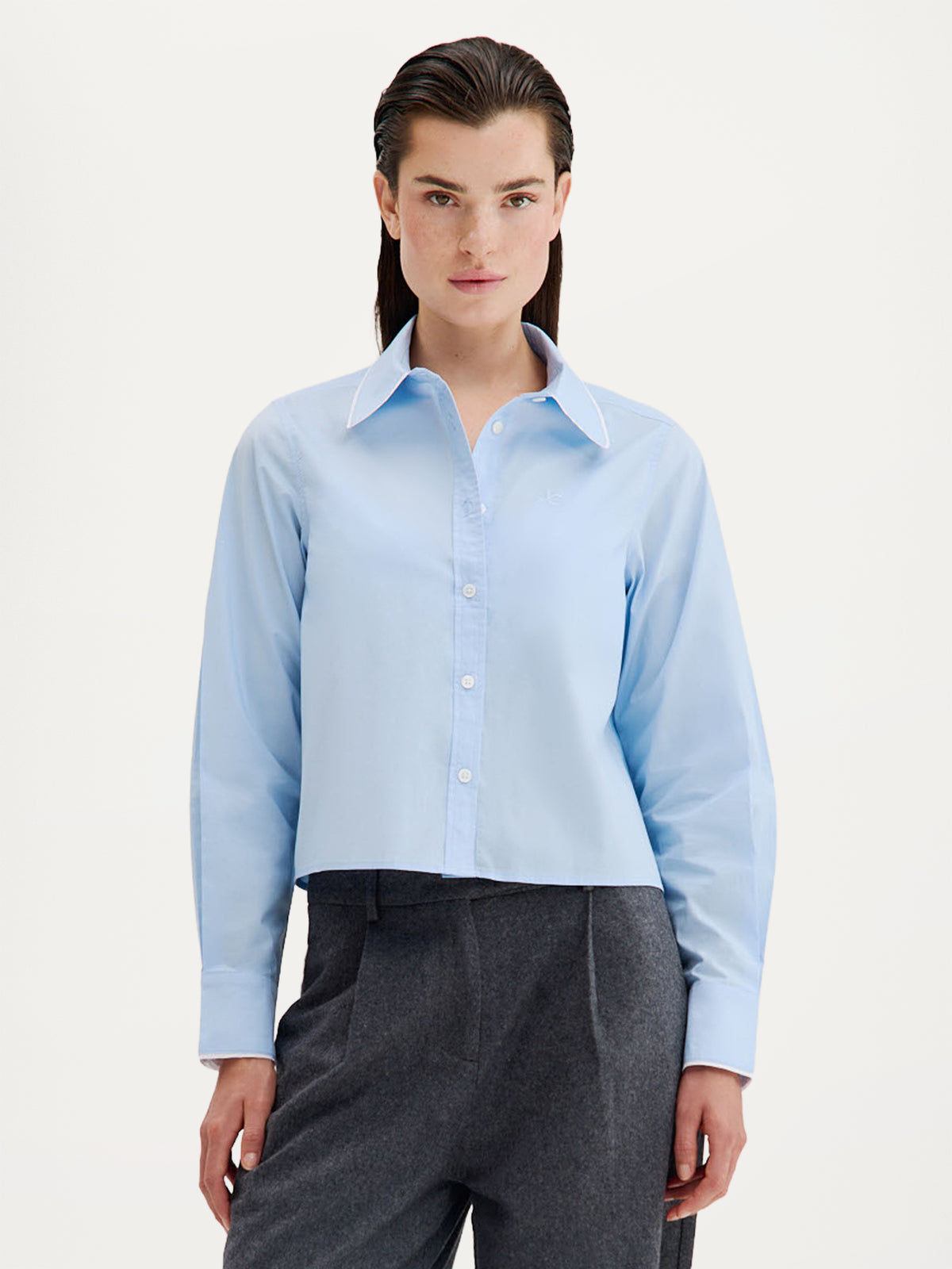 Camila Blouse | Light Blue