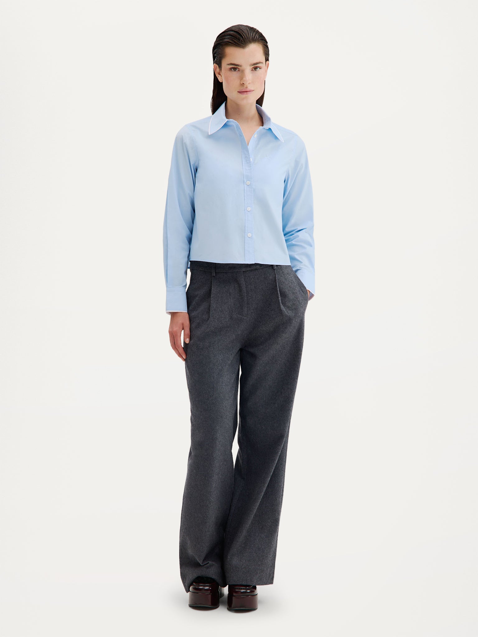 Camila Blouse | Light Blue