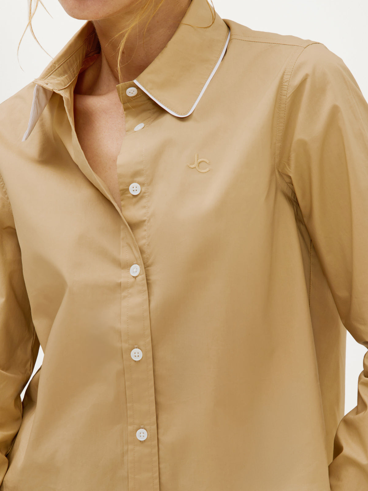 Camila Blouse | Camel