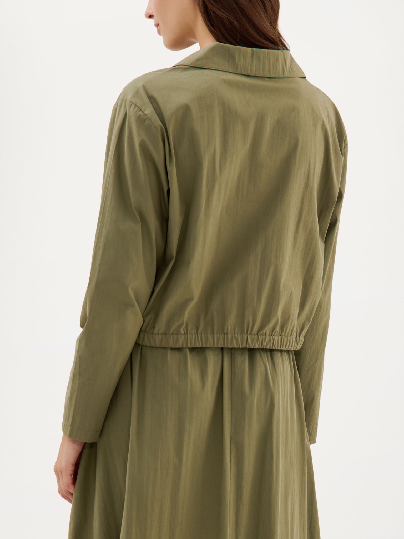 Castor Blouse | Moss Green