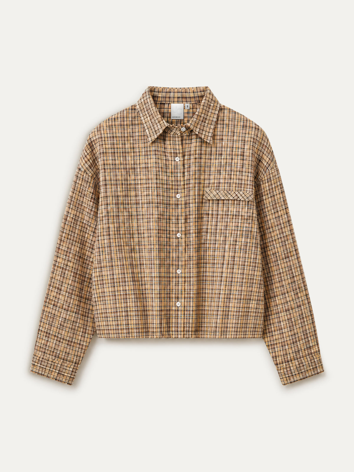 Bink Blouse | Camel check