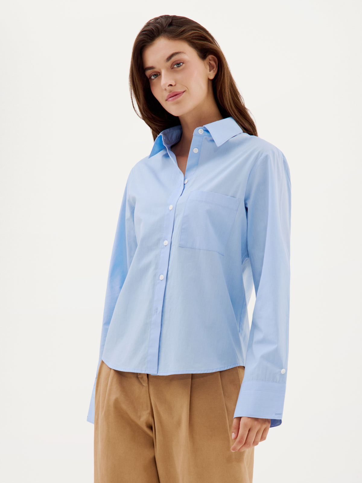 Leon Blouse | Light Blue