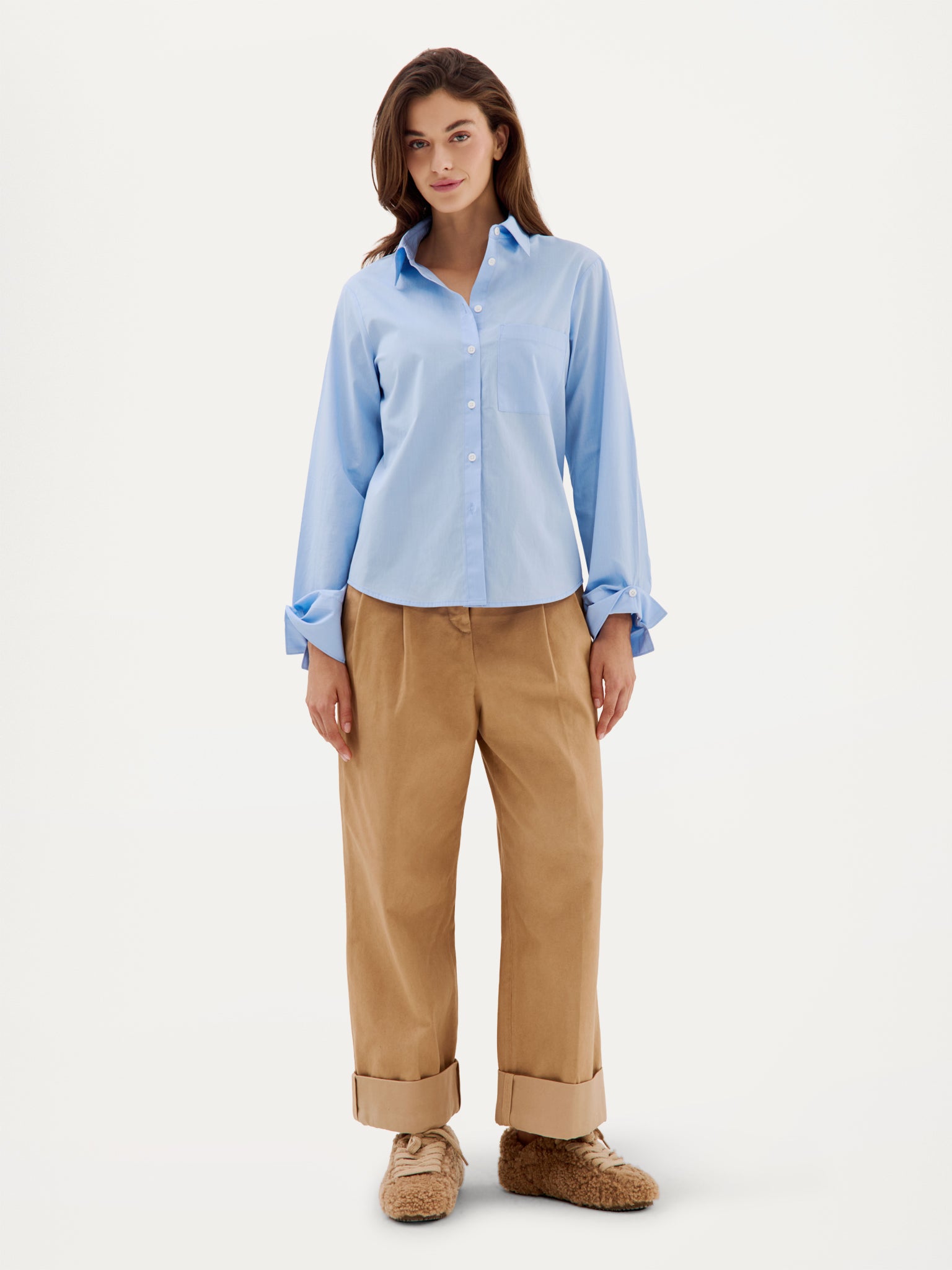 Leon Blouse | Light Blue