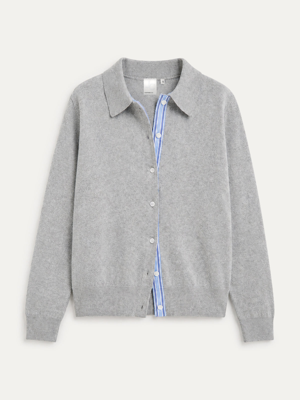 Cara Cardigan | Light Grey