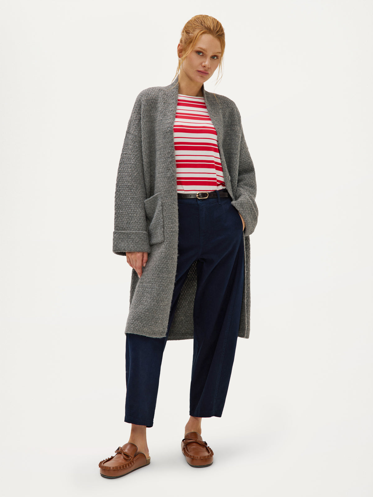 Lies Cardigan | Grey