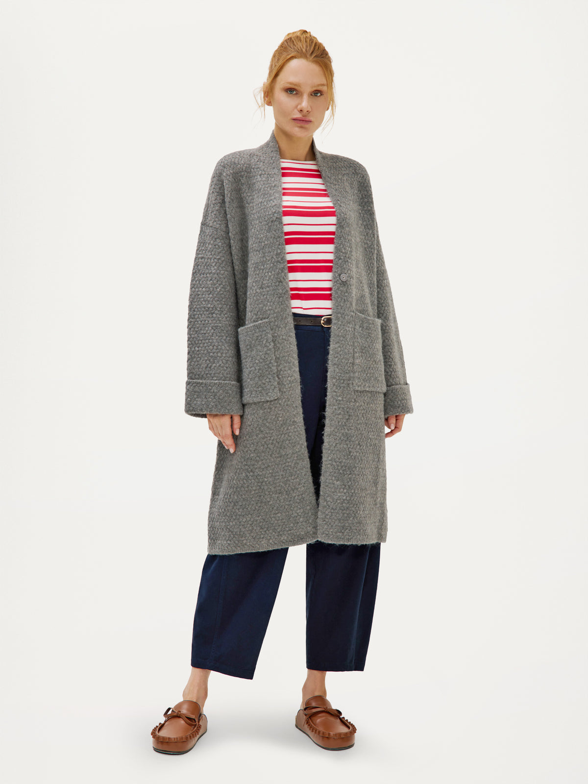 Lies Cardigan | Grey