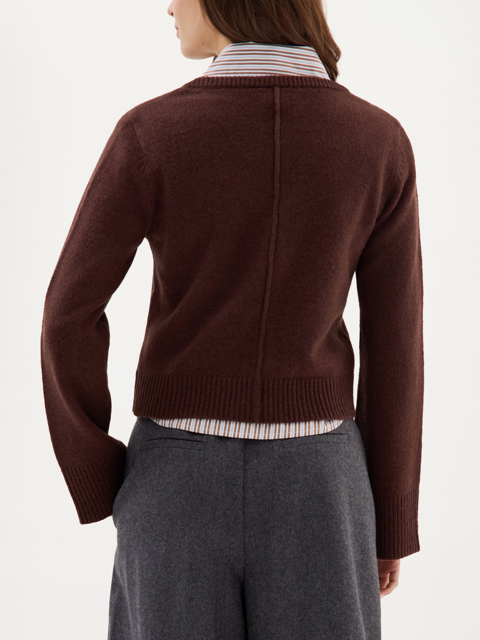 Cyndi Cardigan | Brown