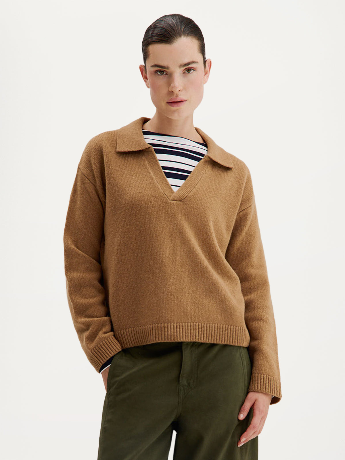 Cyrah Sweater | Camel