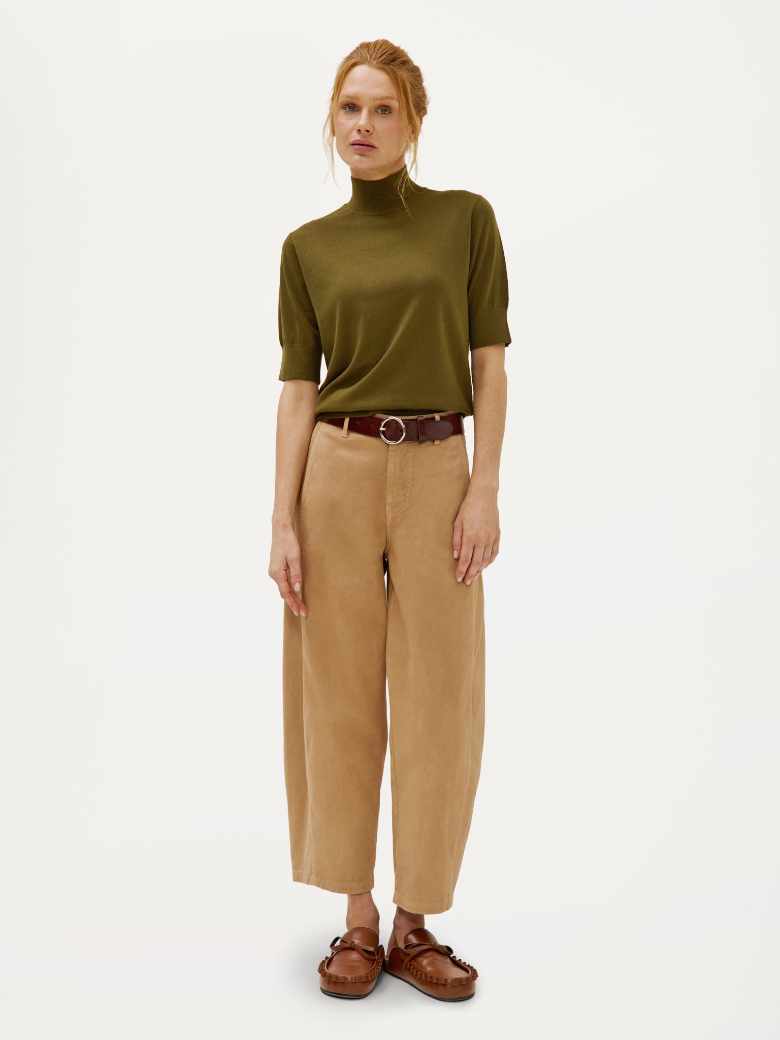 Cybele Sweater | Moss Green