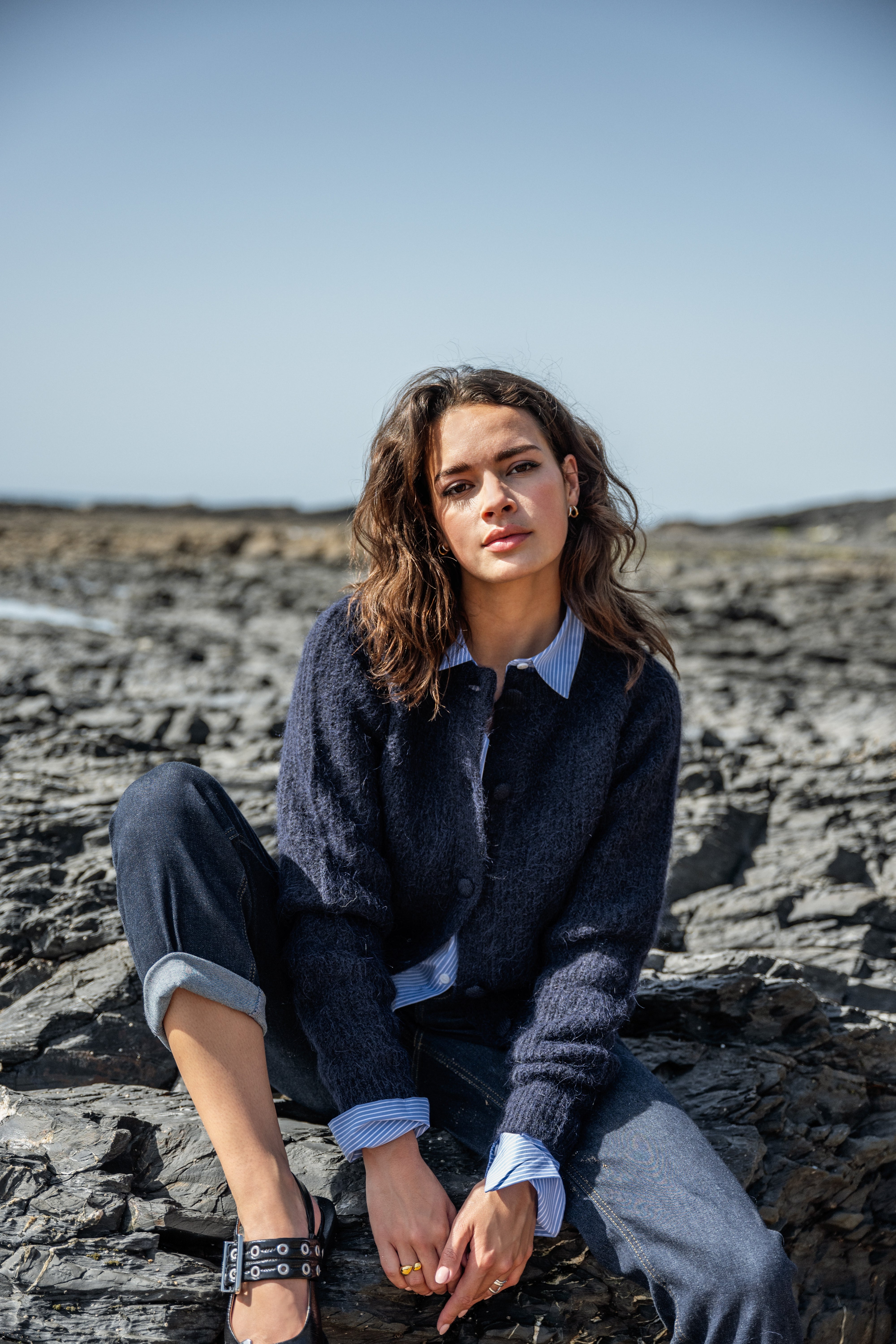 Abigail cardigan | Navy