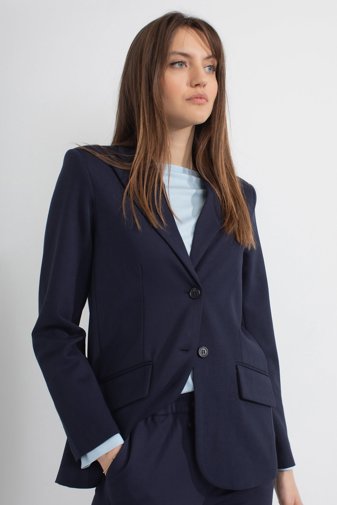 Puck Blazer | Dark Navy