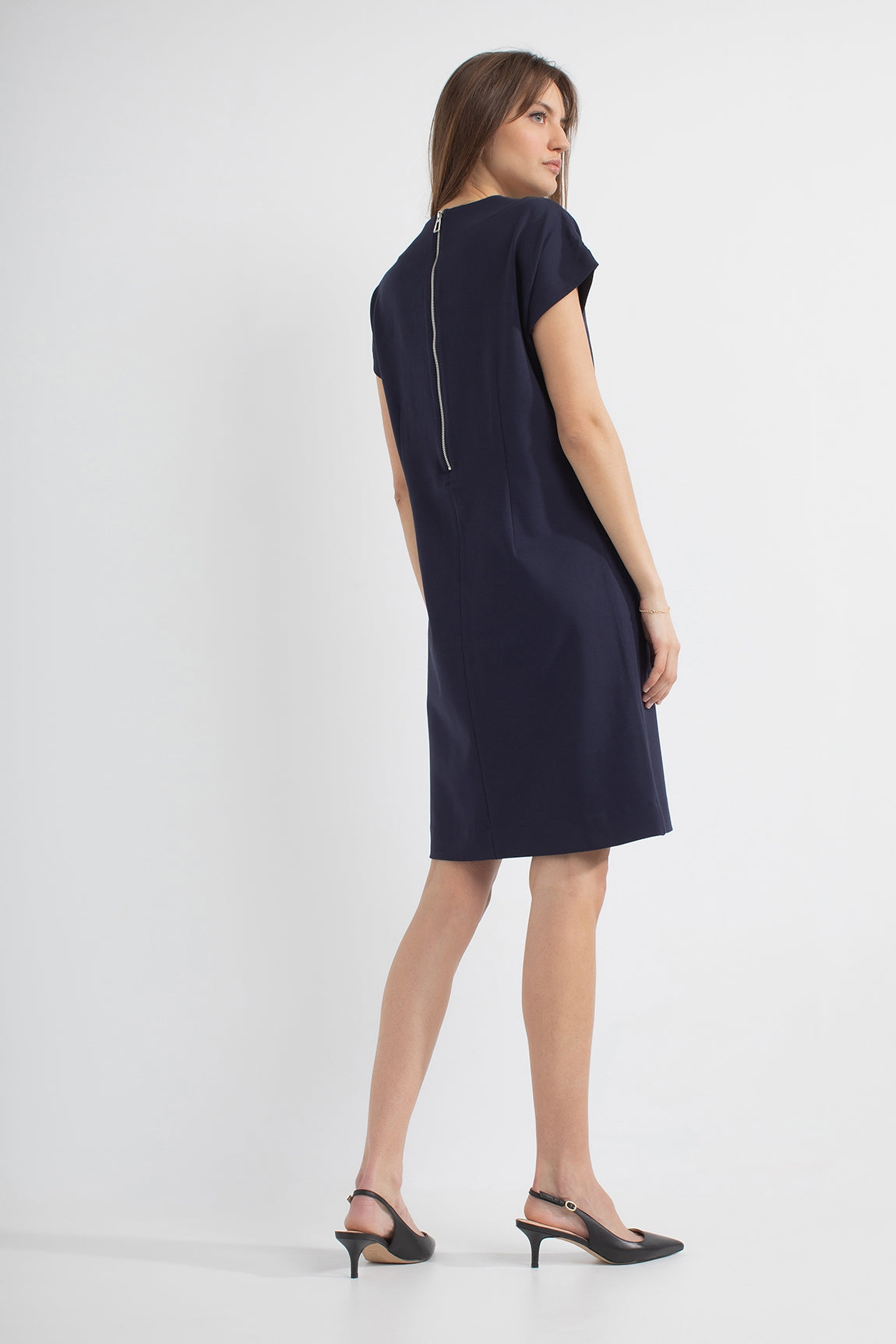 Peggy Dress | Dark Navy