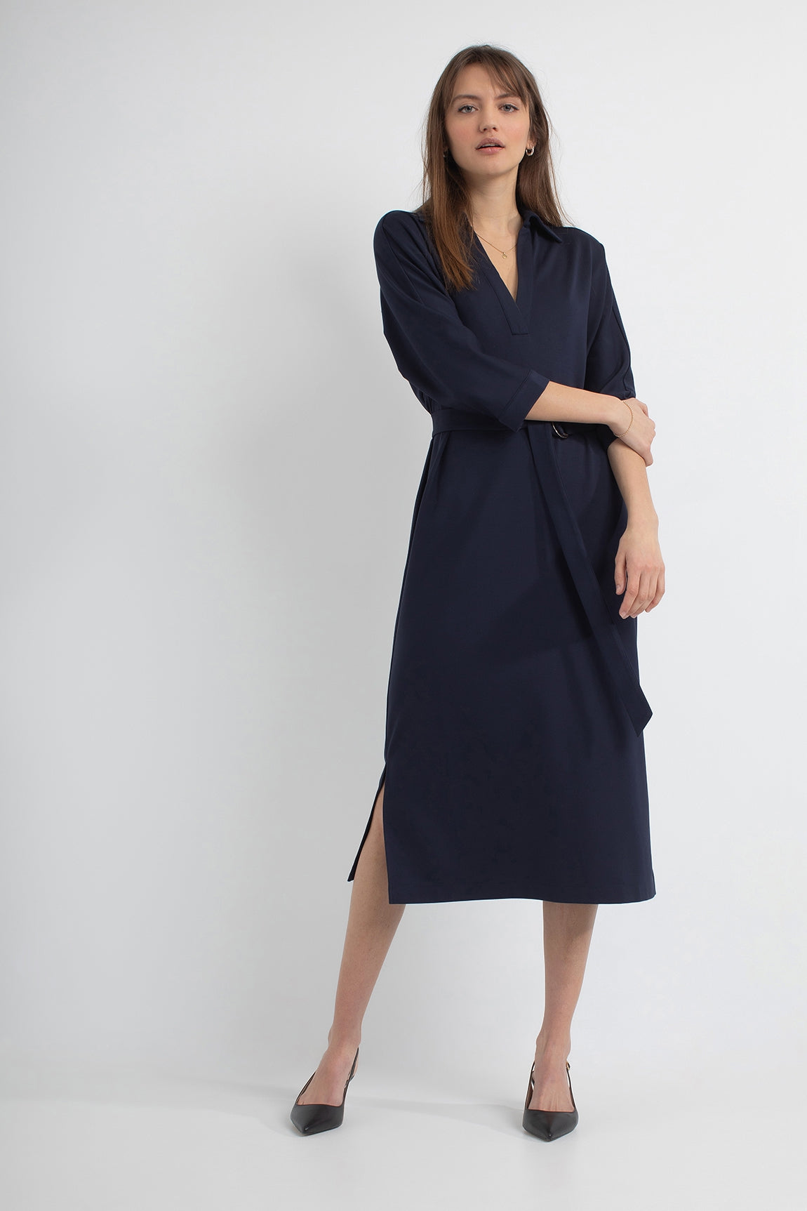 Pearl dress | Dark Navy