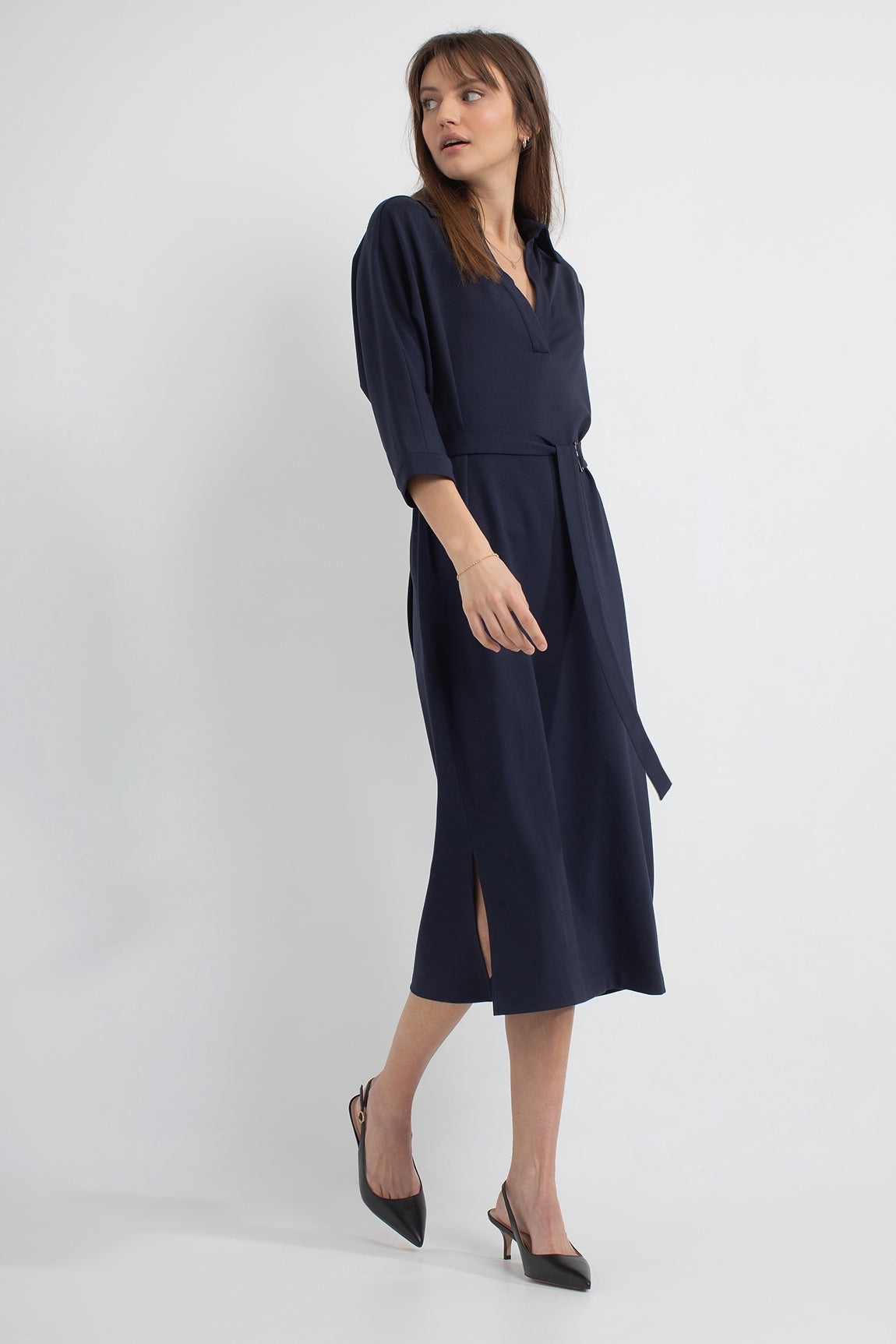 Pearl dress | Dark Navy