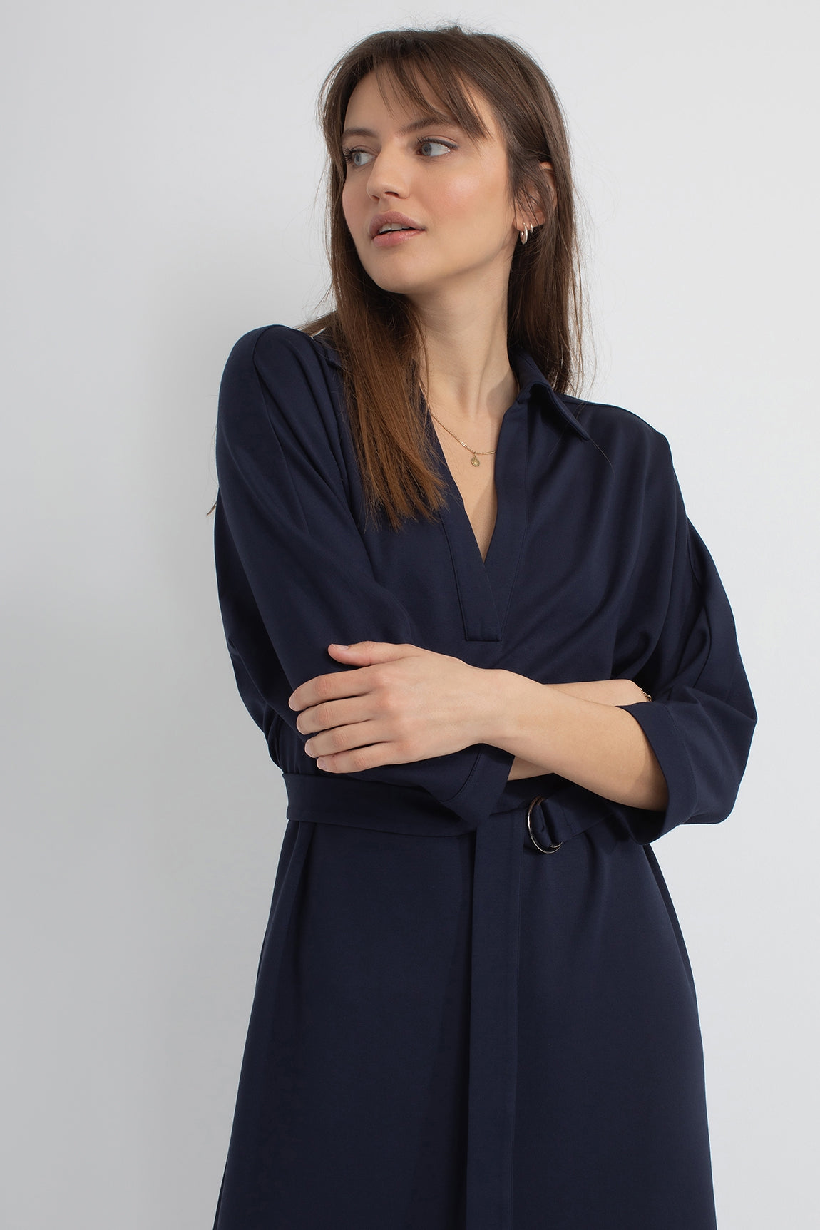 Pearl dress | Dark Navy