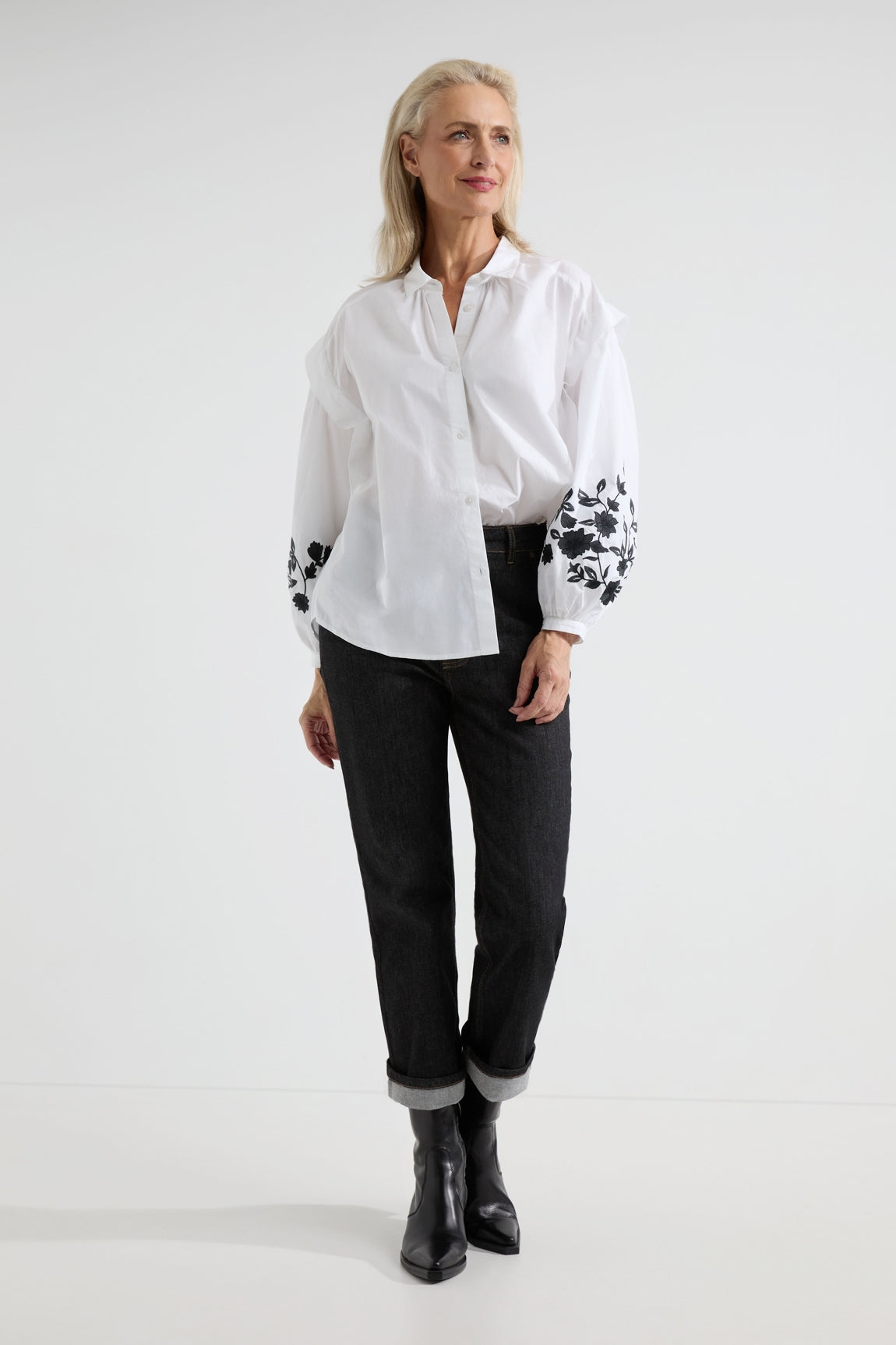 Farah Blouse | White