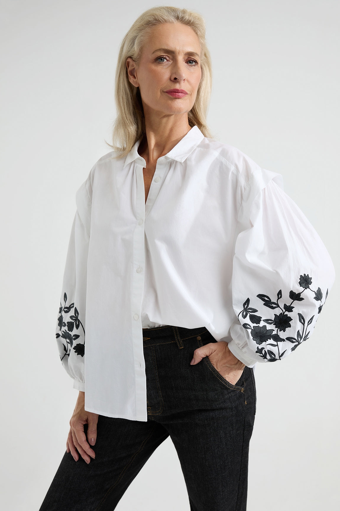 Farah Blouse | White